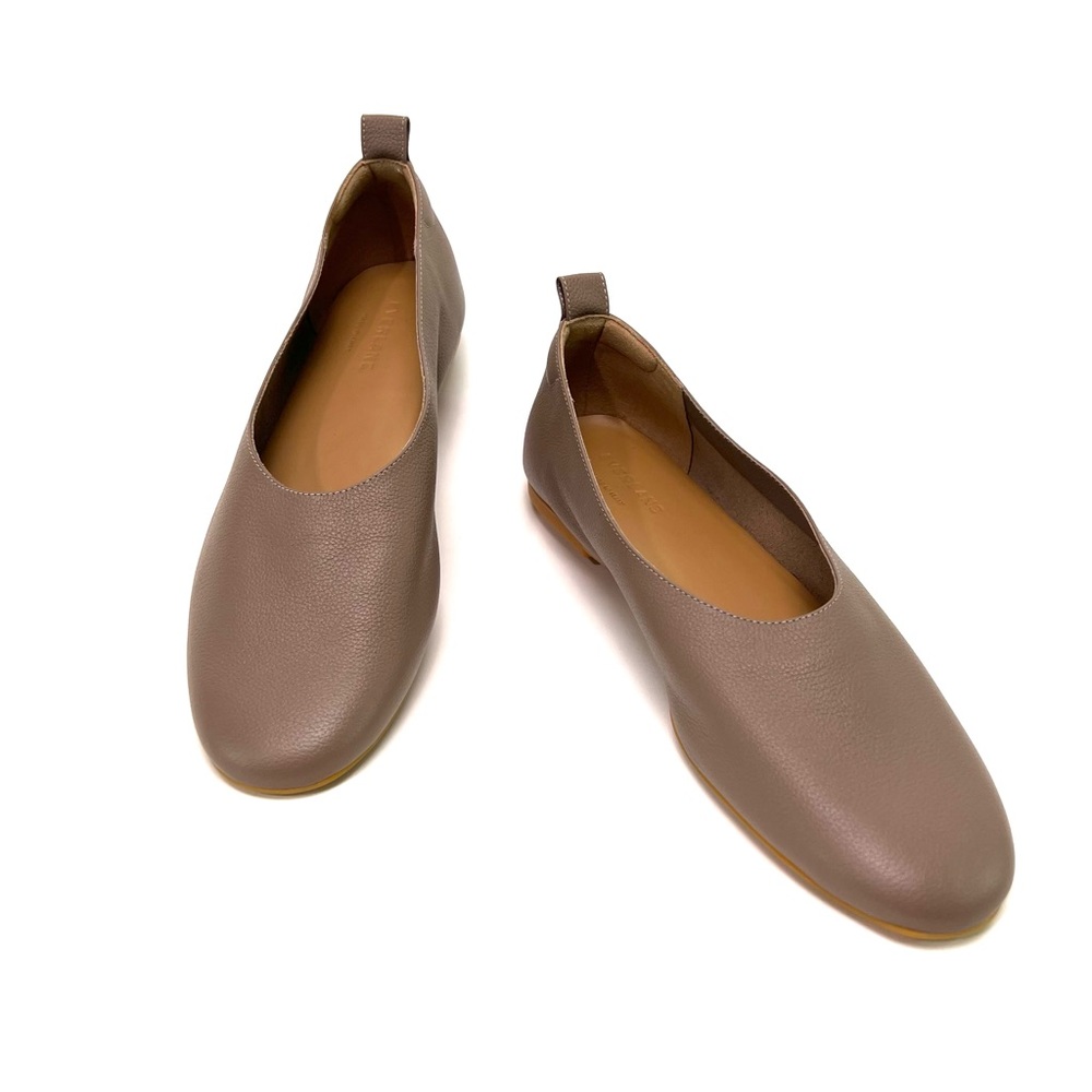 NWOB Everlane The Italian Leather Day Glove Flats Mocha 10
